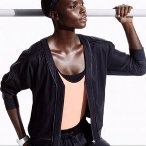 Derek Lam IOC athleta black jacket